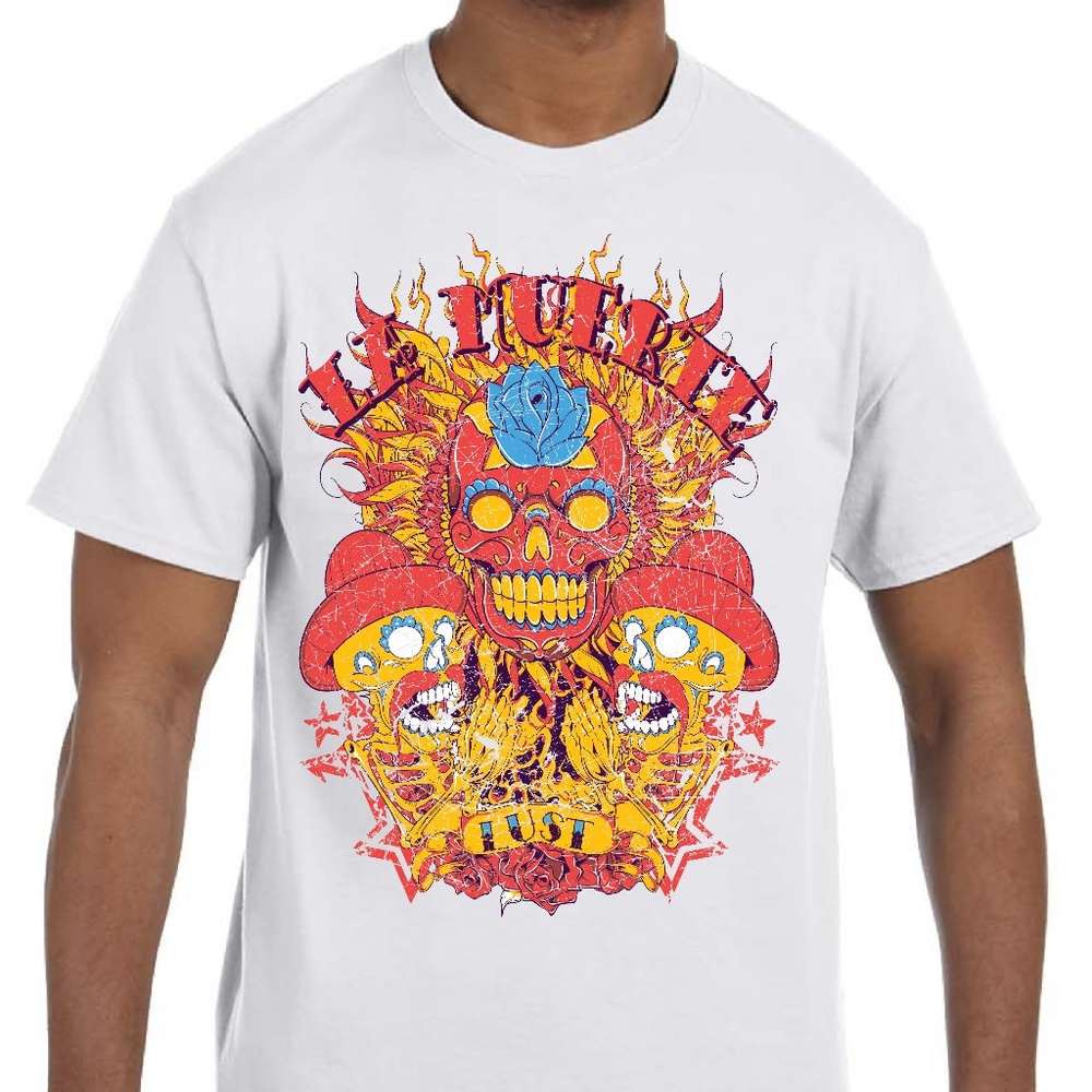 Men's "Le Merte " Printed T-Shirts